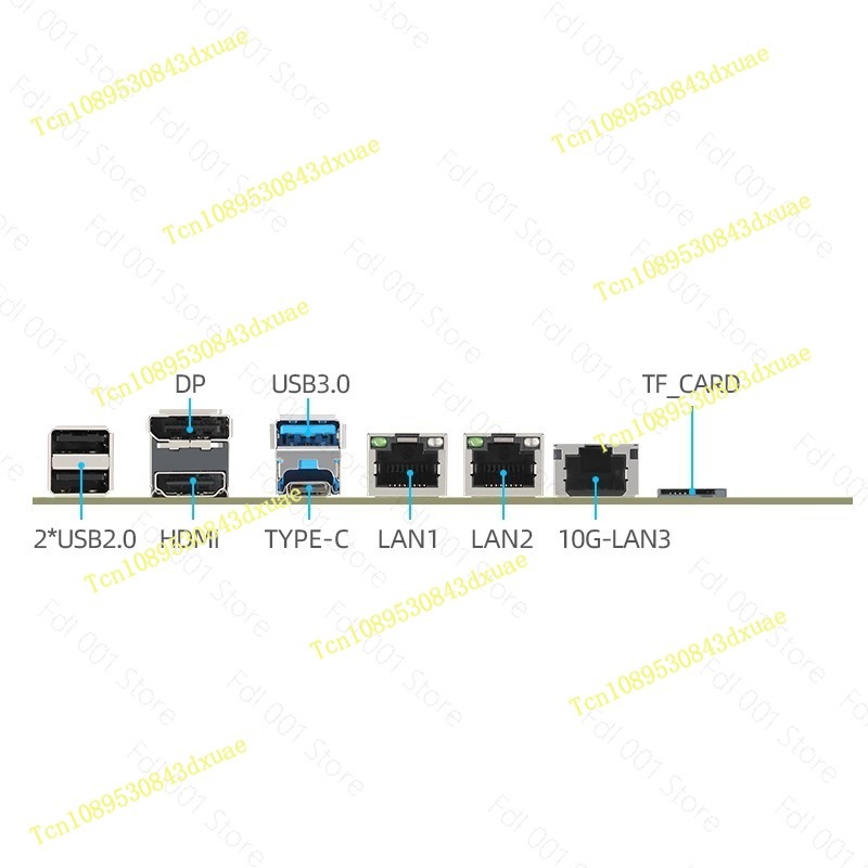 Mini Itx Dual 2.5G Nas Motherboard - Anakart Çift 2.5G 10G SFP NAS