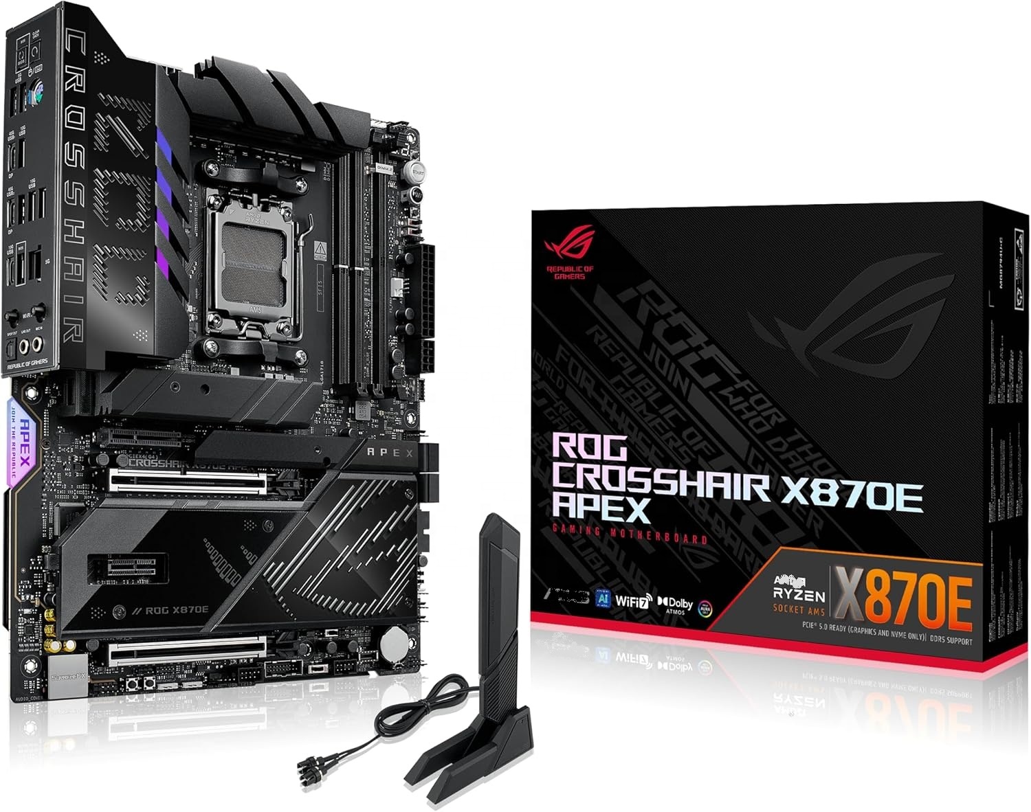 X870E Atx Motherboard - 2025 YENİ ROG Crosshair X870E APEX