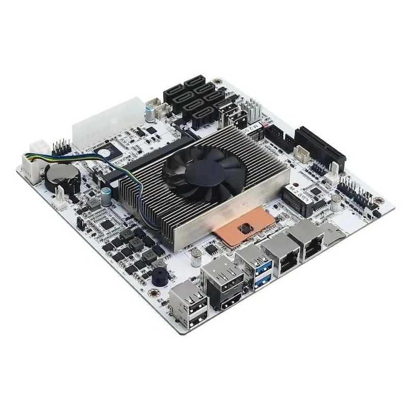 Mini Itx Dual 2.5G Nas Motherboard - Beyaz Mini-ITX M11 NAS Anakartı, Dahili