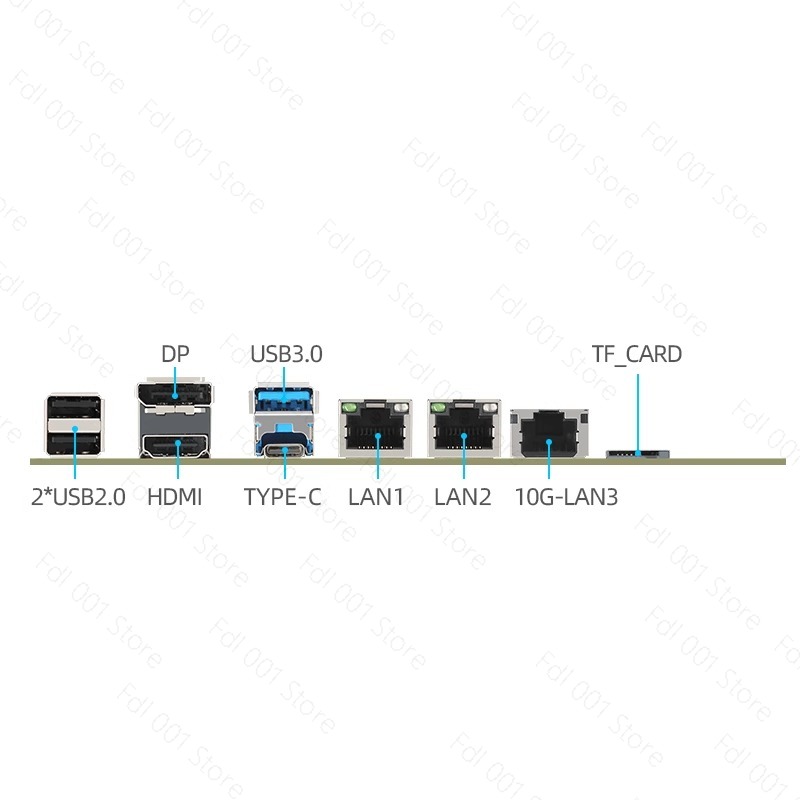 Mini Itx Dual 2.5G Nas Motherboard - Anakart Çift 2.5G 10G SFP NAS