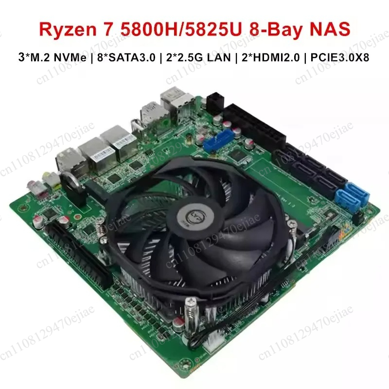 Topton AMD Ryzen 7 5800H/5825U - Mini Itx Dual 2.5G Nas Motherboard incelemesi ve fiyatı