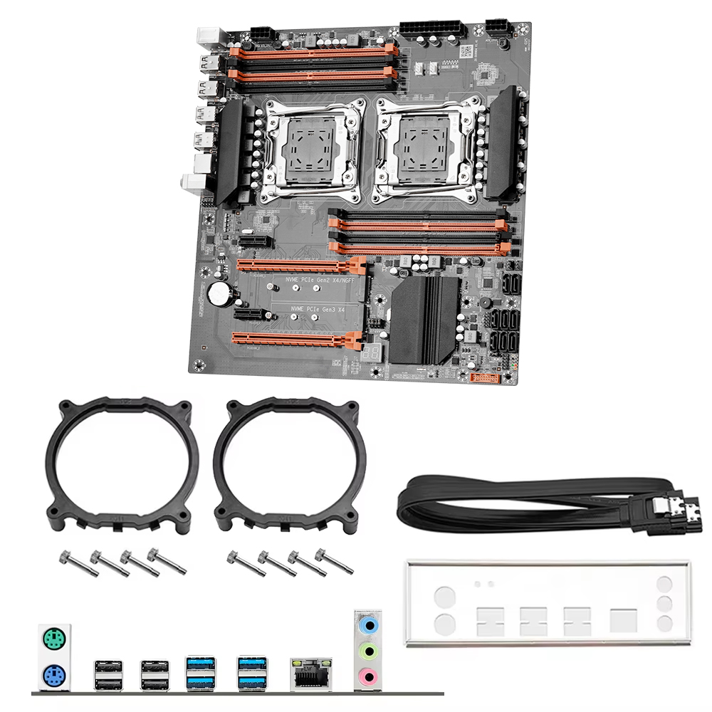 X99 Çift CPU Anakart Kiti Inte - Dual Lga2011-3 Server Motherboard Combo incelemesi ve fiyatı