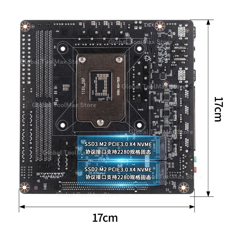 Mini ITX Anakart C246 LGA1151  - Mini Itx Dual 2.5G Nas Motherboard incelemesi ve fiyatı