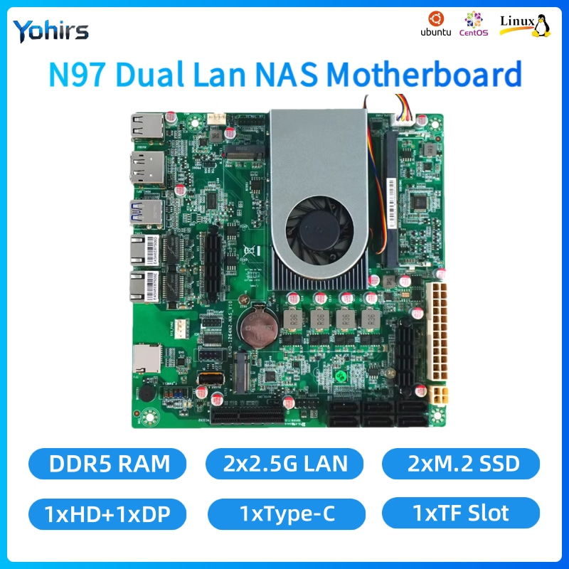 Yohirs NAS Anakart Mini ITX In - Mini Itx Dual 2.5G Nas Motherboard incelemesi ve fiyatı