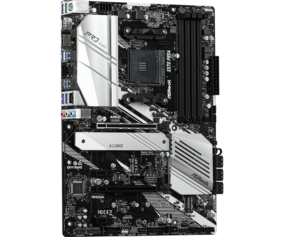 ASROCK X570 Anakart X570 Pro4  - X870E Atx Motherboard incelemesi ve fiyatı