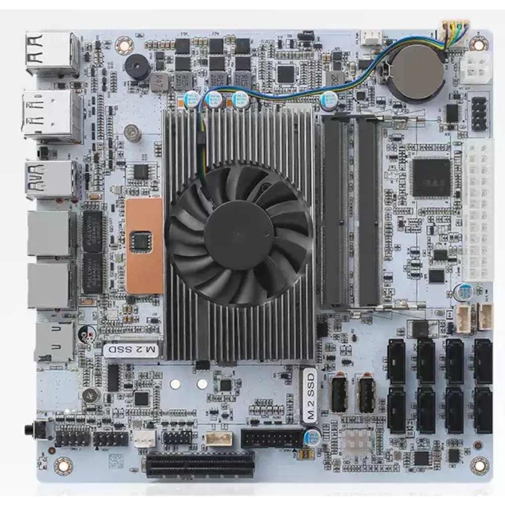Mini‑ITX Beyaz M11 NAS Anakart - Mini Itx Dual 2.5G Nas Motherboard incelemesi ve fiyatı