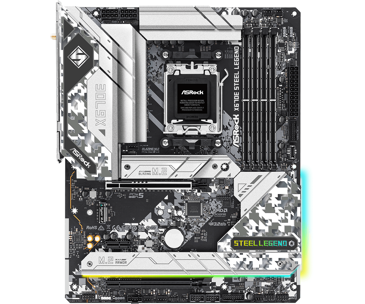 ASROCK X670E STEEL LEGEND X670 - X870E Atx Motherboard incelemesi ve fiyatı