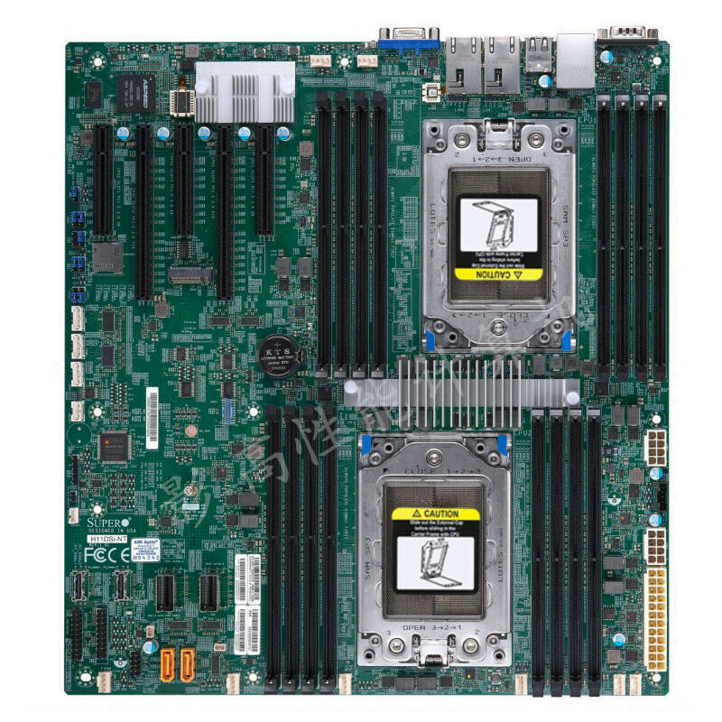Supermic H11DSi-NT Anakart Sok - Dual Socket Sp3 Epyc Motherboard incelemesi ve fiyatı