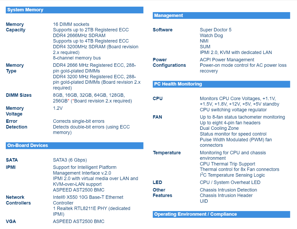 Supermic H11DSi-NT Anakart Sok - Dual Socket Sp3 Epyc Motherboard incelemesi ve fiyatı