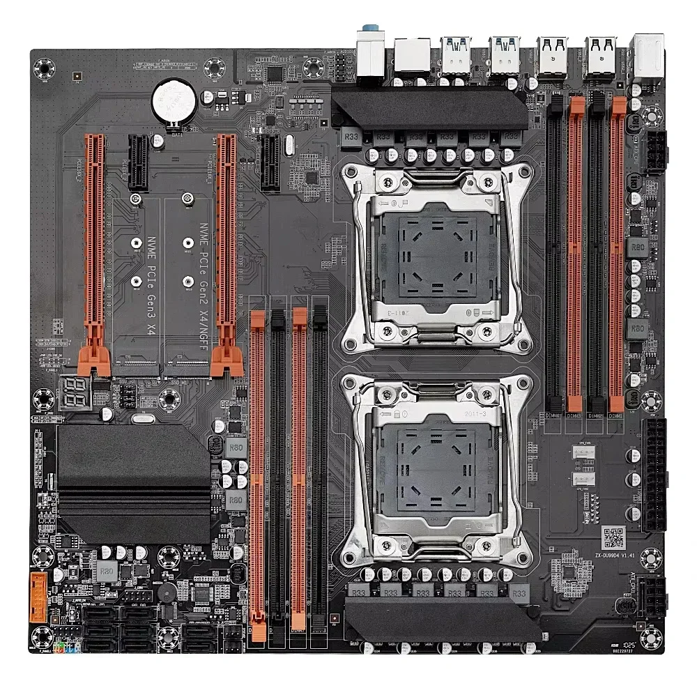 X99 Çift CPU SOYO Oyun Anakart - Dual Lga2011-3 Server Motherboard Combo incelemesi ve fiyatı