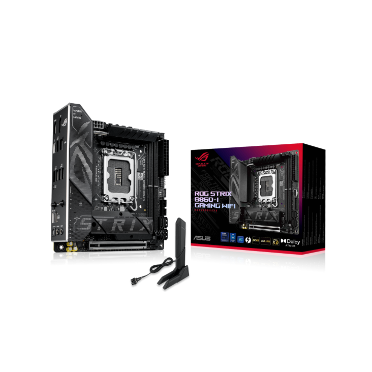 2025 ROG STRIX B860-I GAMING W - Lga1851 Gaming Motherboard incelemesi ve fiyatı