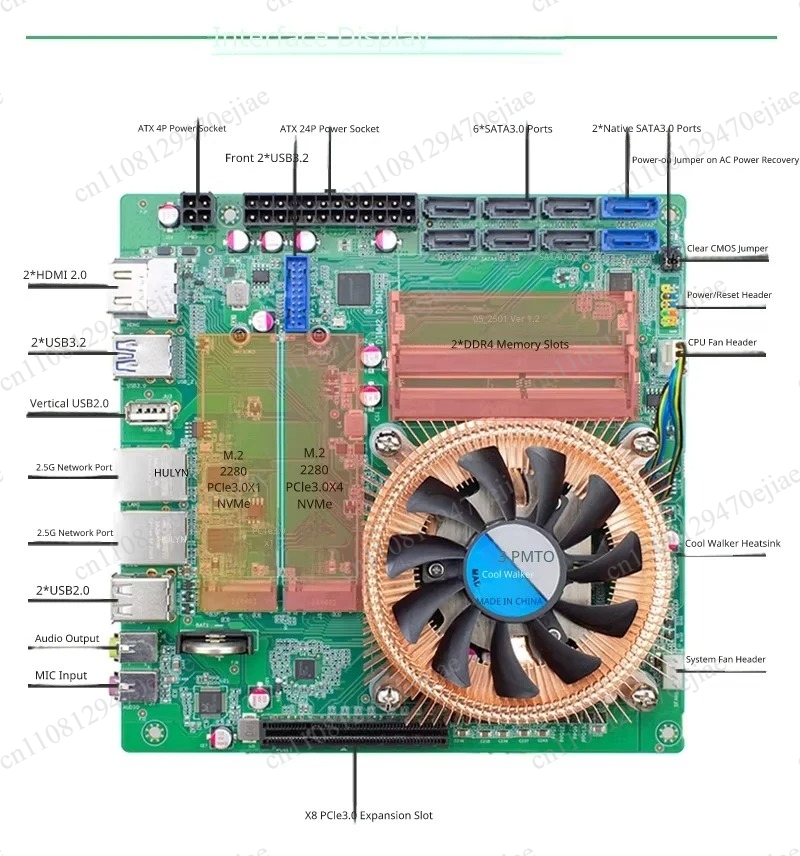 SZBOX NAS Anakart - AMD Ryzen  - Mini Itx Dual 2.5G Nas Motherboard incelemesi ve fiyatı