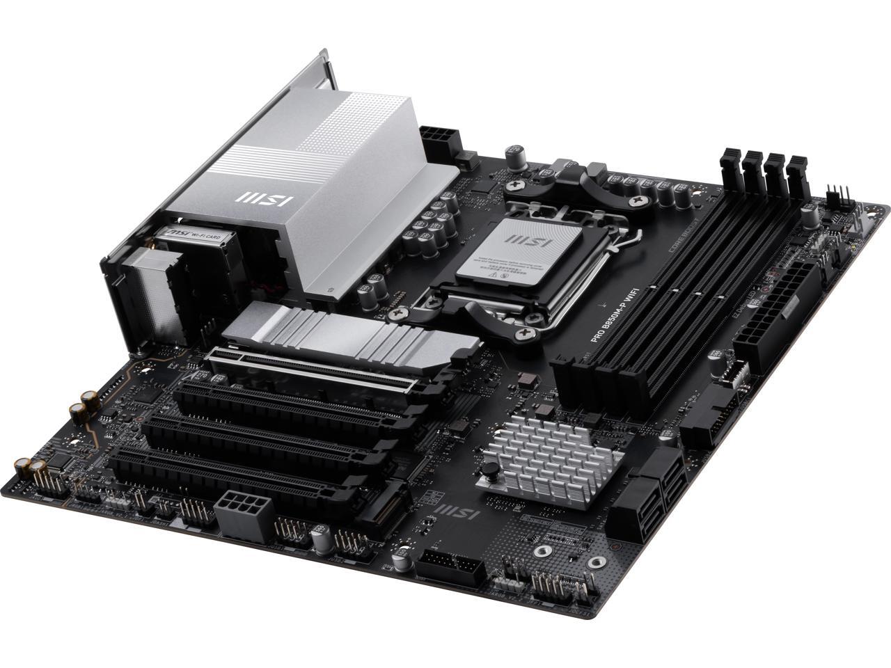 MSI PRO B850M-P WIFI AM5 AMD B - Am5 Micro Atx Pcie 5.0 Motherboard incelemesi ve fiyatı